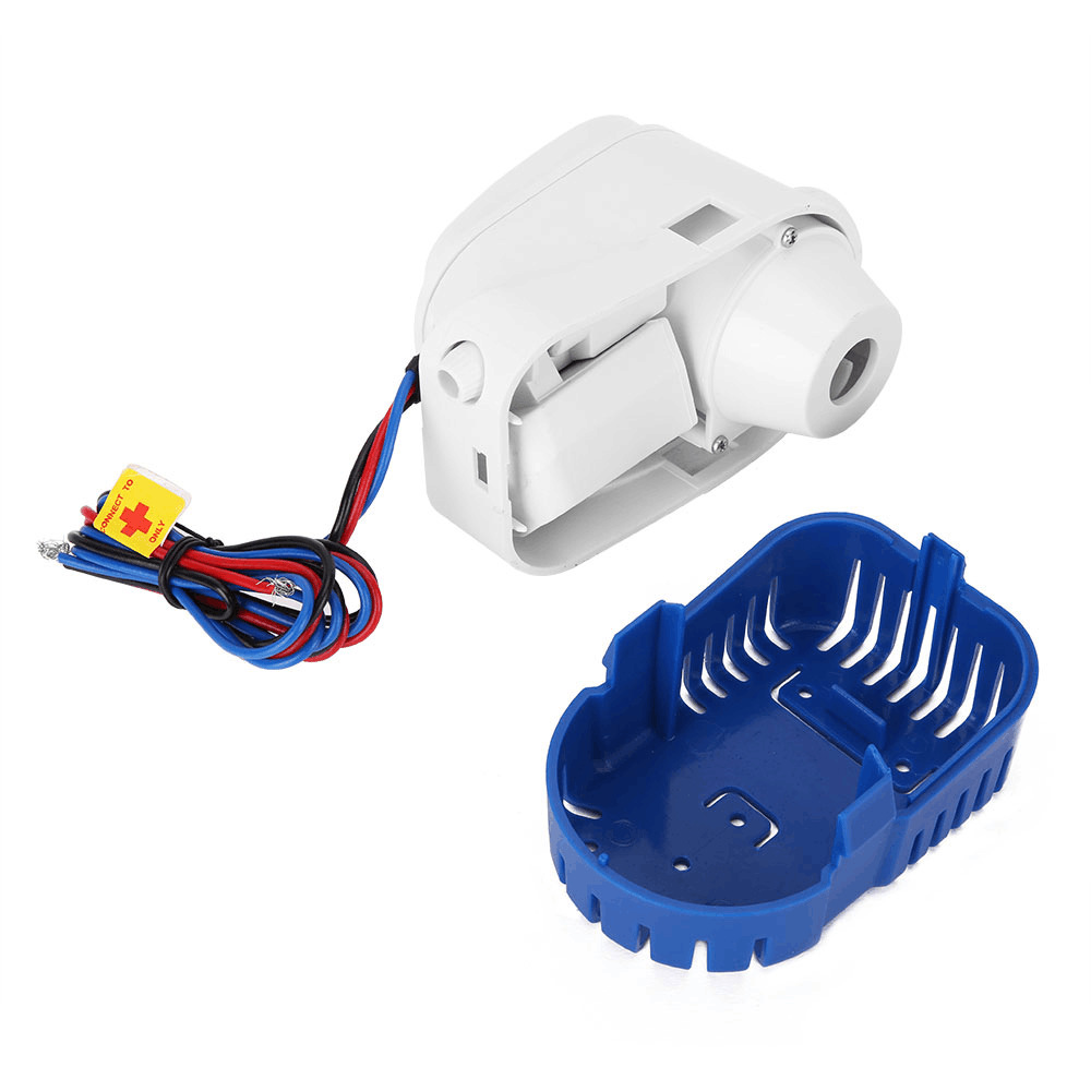 Bilge Water Pump 12V 5A 1100GPH Submersible Water Pump Bilge Pump Submersible Boat Water Pump for lrrigation, Gardening,  Swimming Pool, Ponds, Tanks, Pools, Spas Silent, Boat, Caravan, RV Submersible Boat